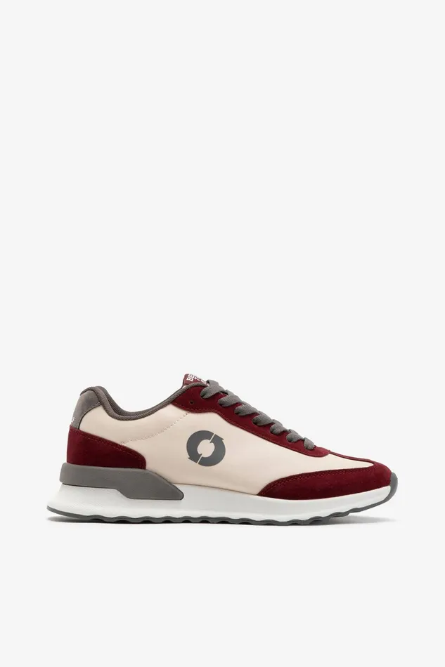 Women Burgundy Prince Trainers Ecoalf Sneakers