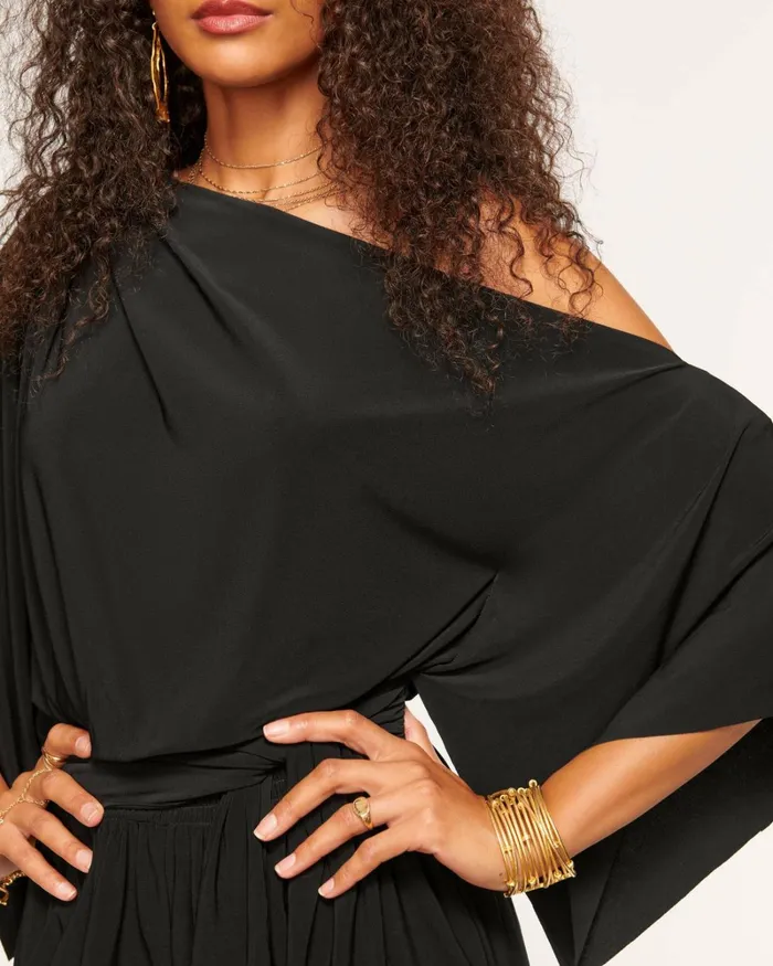 Women Catalina One Shoulder Jumpsuit Black Ramy Brook Dresses Women Catalina One Shoulder Jumpsuit Black Ramy Brook Dresses