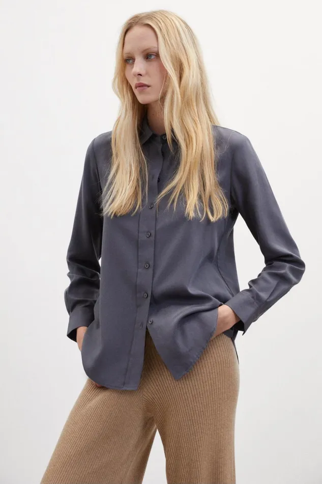 Women Caviar Trima Shirt Ecoalf Shirts
