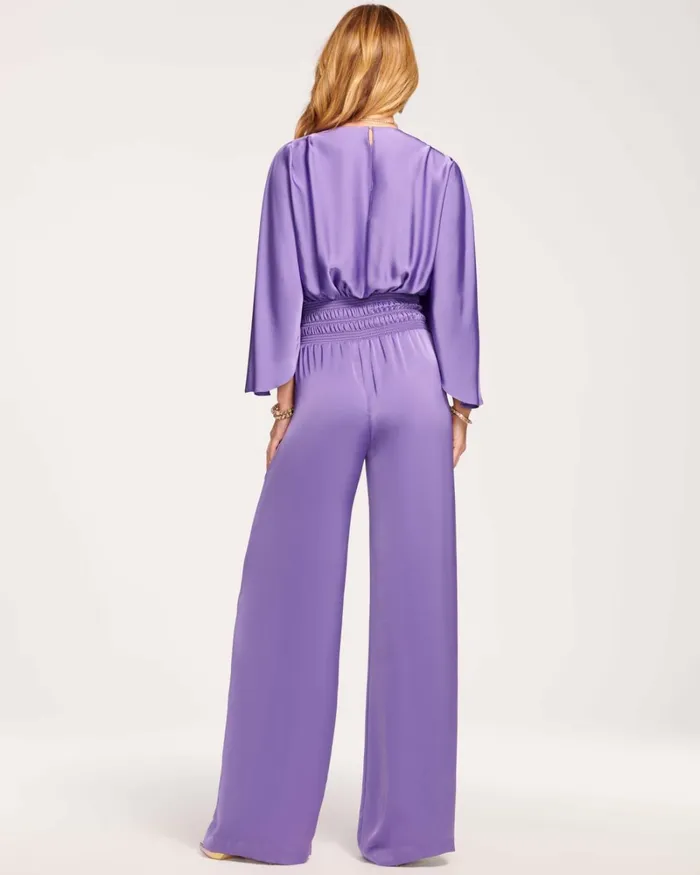 Women Cheri Wide Leg Jumpsuit Electric Pink Ramy Brook Dresses Women Cheri Wide Leg Jumpsuit Electric Pink Ramy Brook Dresses