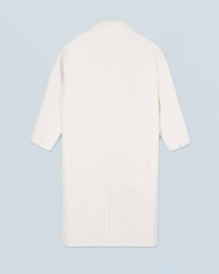 Women Coats and Jackets From Future Outerwear Coat With Pockets White