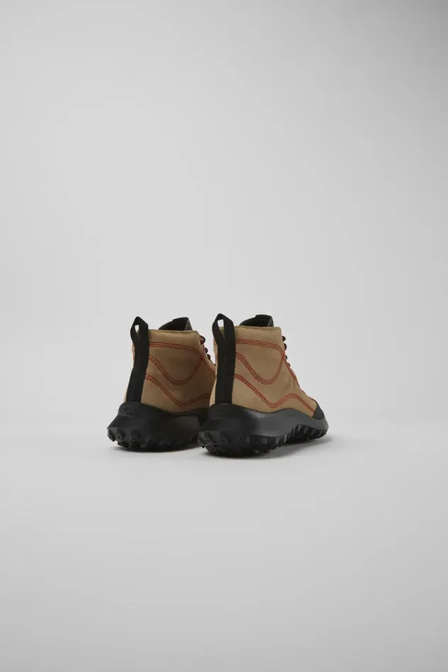 Women CRCLR GORETEX Beige Nubuck And Textile Sneakers Camper Ankle Boots Women CRCLR GORETEX Beige Nubuck And Textile Sneakers Camper Ankle Boots
