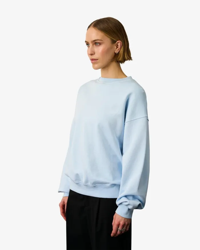 Women Crewneck Sweatshirts Colorful Standard Organic Oversized Crew Faded Black