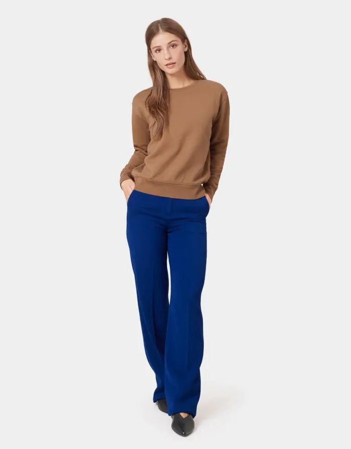 Women Crewneck Sweatshirts Colorful Standard Women Classic Organic Crew Kelly Green