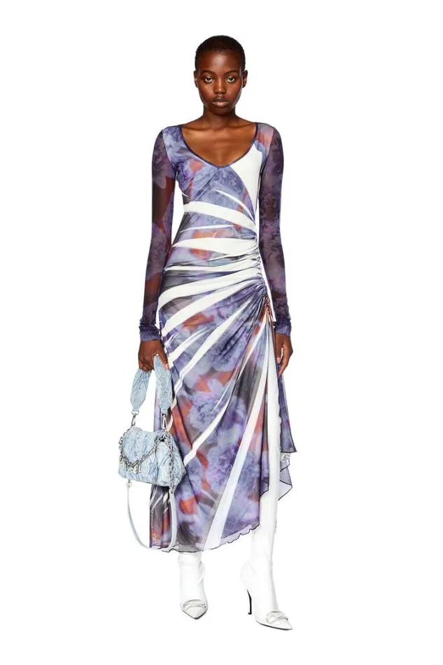 Women DArien Blue Diesel Dresses And Jumpsuits