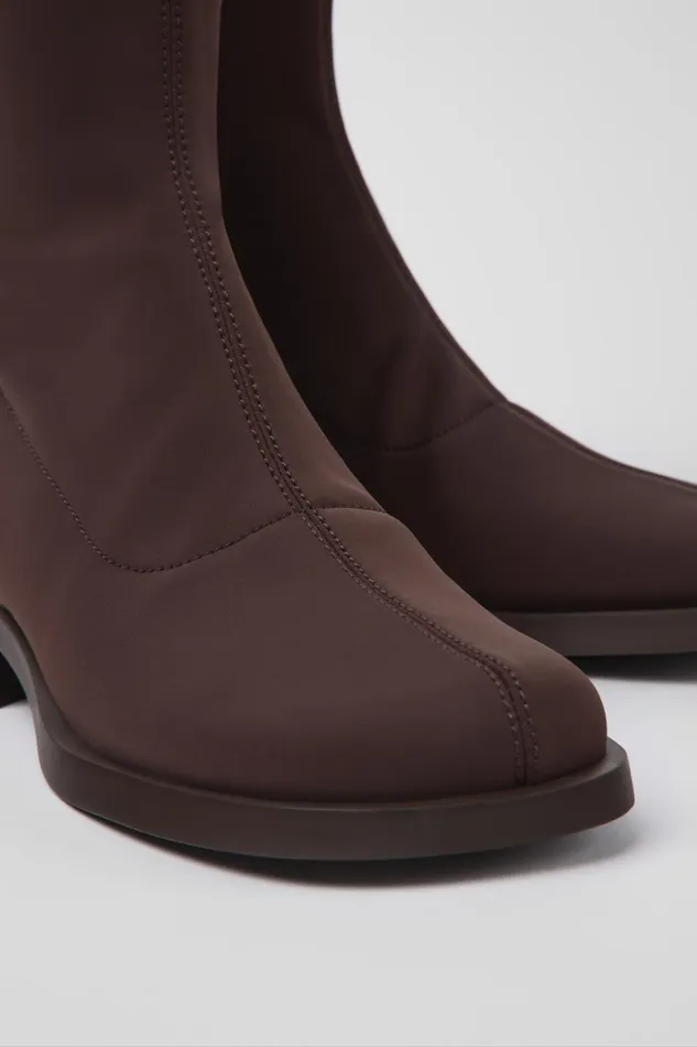 Women Dana Burgundy Boots Camper Boots