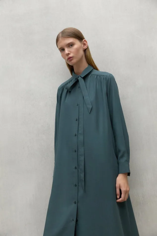 Women Dark Green Alejandra Dress Ecoalf Dresses