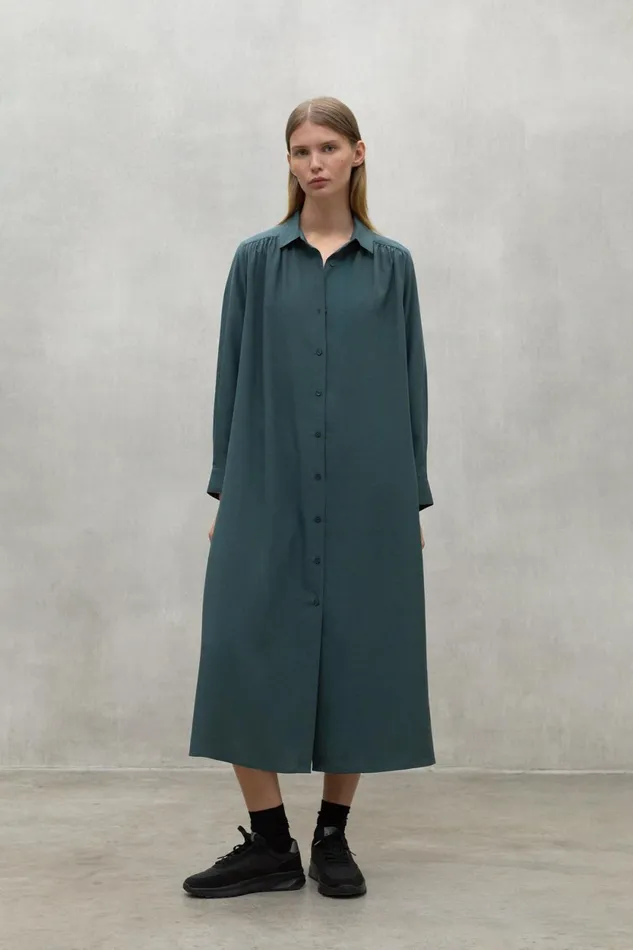 Women Dark Green Alejandra Dress Ecoalf Dresses