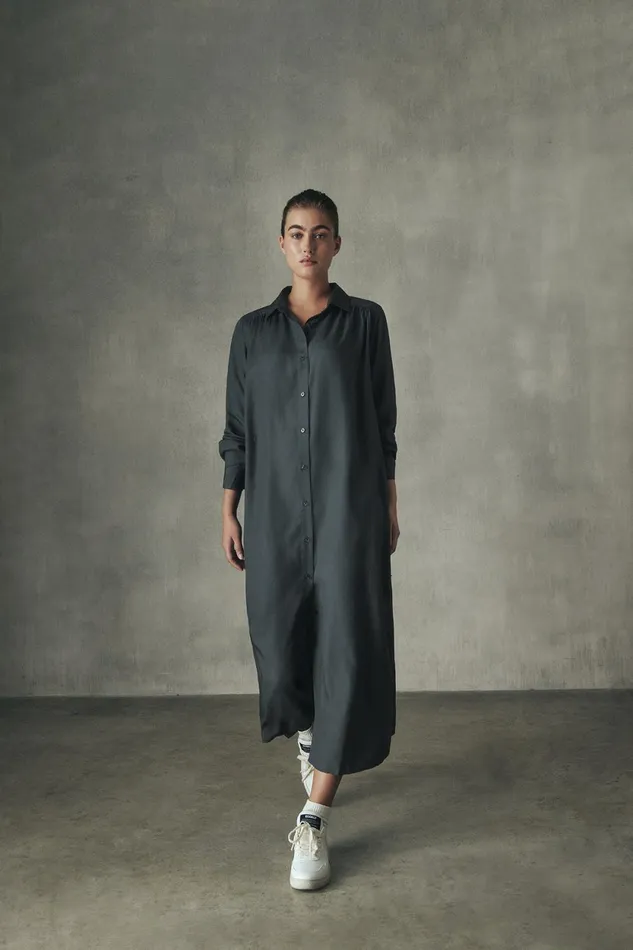 Women Dark Green Alejandra Dress Ecoalf Dresses