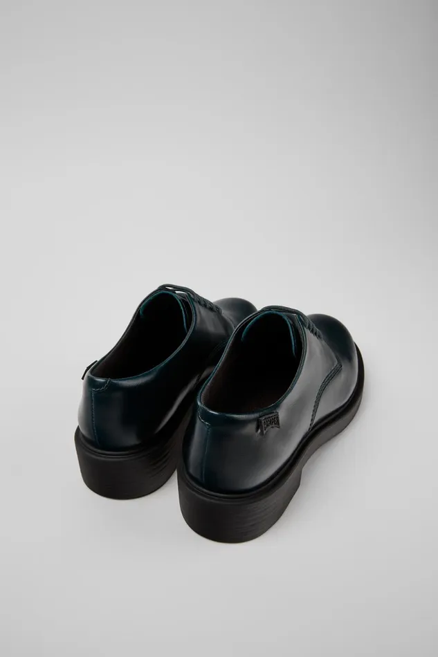 Women Dean Green Leather Shoes Camper Formal Shoes Women Dean Green Leather Shoes Camper Formal Shoes