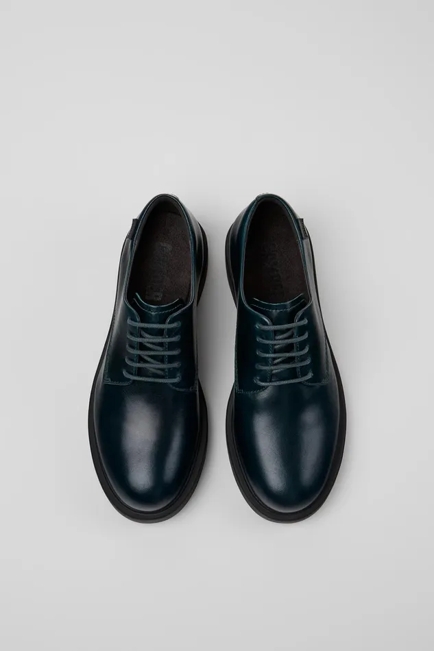 Women Dean Green Leather Shoes Camper Formal Shoes Women Dean Green Leather Shoes Camper Formal Shoes