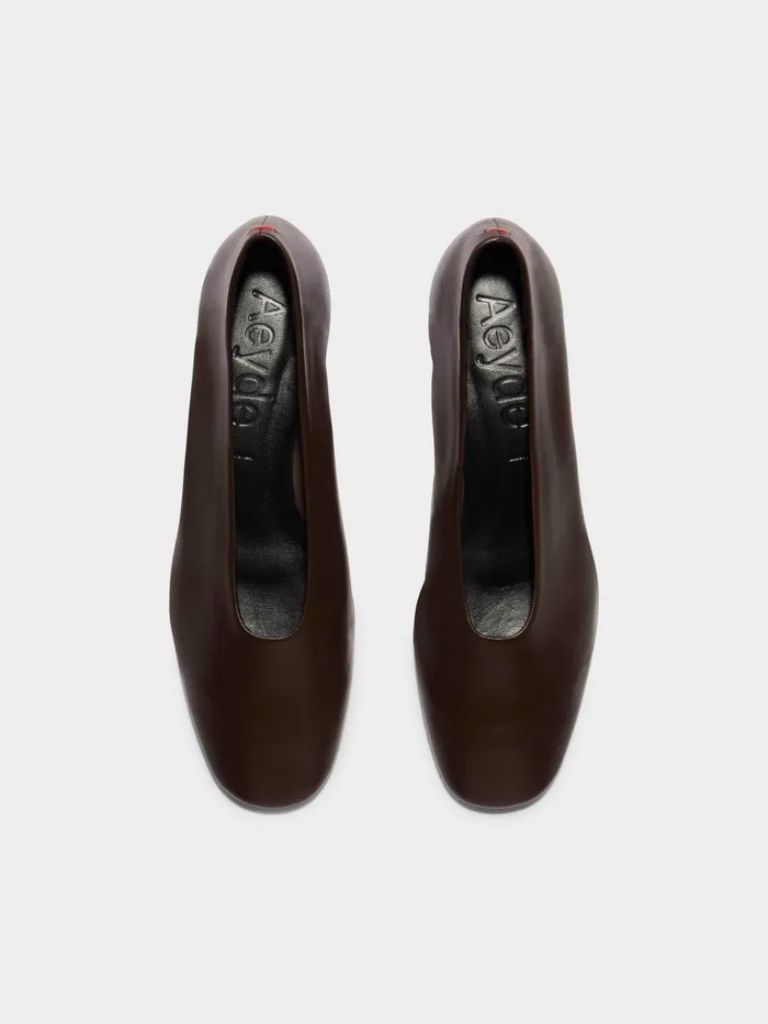 Women Delia Leather Ballet Flats Aeyde Flats