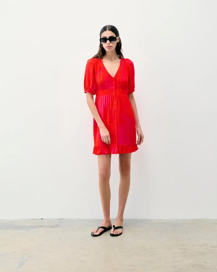 Women Dresses and Jumpsuits From Future Dborah Short Sleeve Short Dress Utopic Pink Women Dresses and Jumpsuits From Future Dborah Short Sleeve Short Dress Utopic Pink
