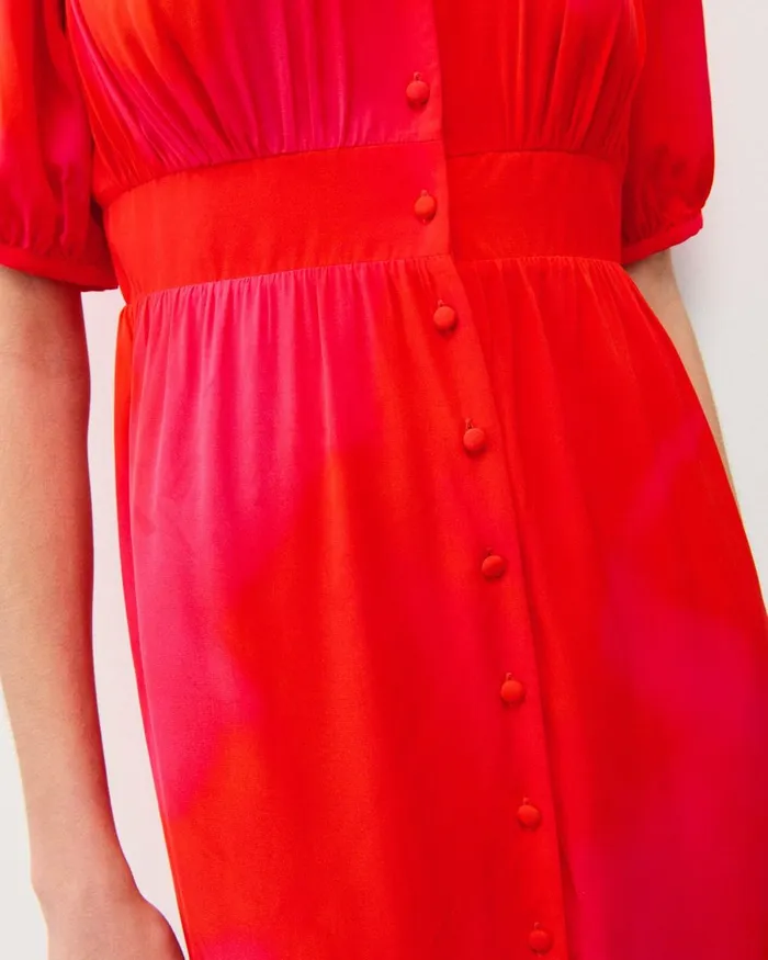 Women Dresses and Jumpsuits From Future Dborah Short Sleeve Short Dress Utopic Pink