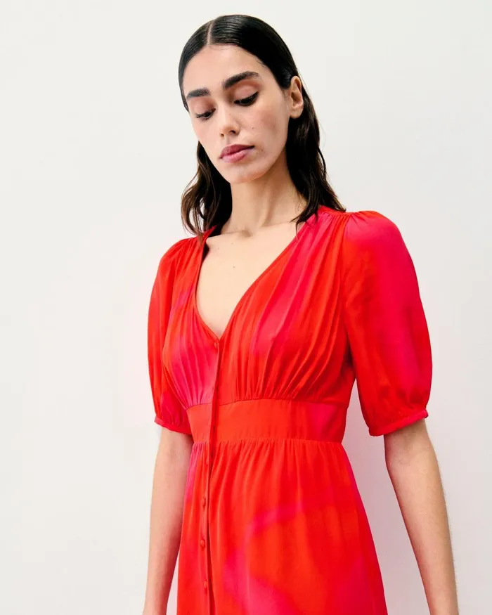 Women Dresses and Jumpsuits From Future Dborah Short Sleeve Short Dress Utopic Pink