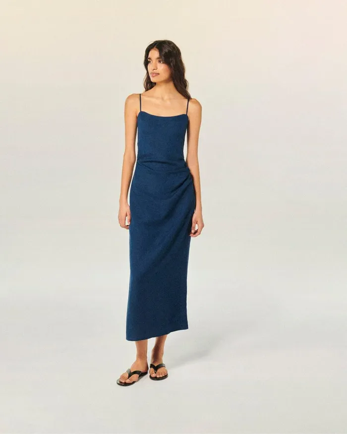 Women Dresses and Jumpsuits From Future Long Strap Dress Navy
