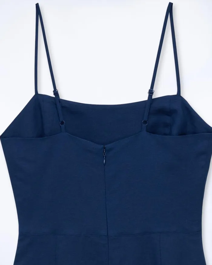 Women Dresses and Jumpsuits From Future Long Strap Dress Navy