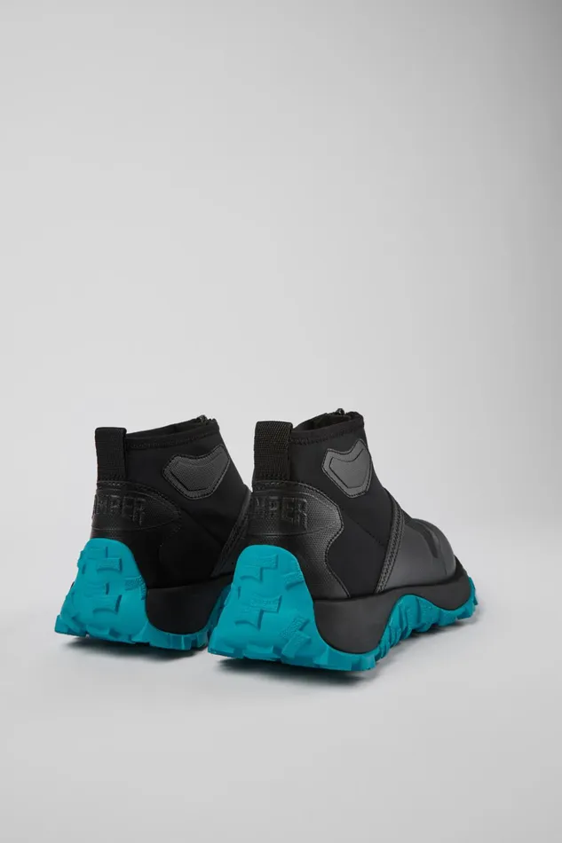 Women Drift Trail VIBRAM Black Recycled PET Ankle Boots Camper Sneakers Women Drift Trail VIBRAM Black Recycled PET Ankle Boots Camper Sneakers