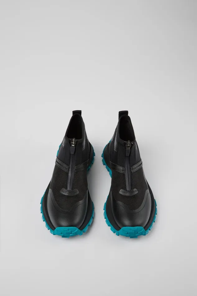 Women Drift Trail VIBRAM Black Recycled PET Ankle Boots Camper Sneakers Women Drift Trail VIBRAM Black Recycled PET Ankle Boots Camper Sneakers