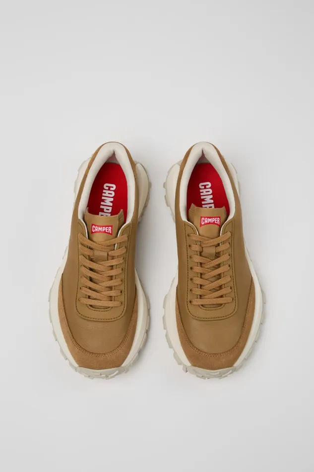 Women Drift Trail VIBRAM Brown Leather And Nubuck Sneakers Camper Sneakers Women Drift Trail VIBRAM Brown Leather And Nubuck Sneakers Camper Sneakers