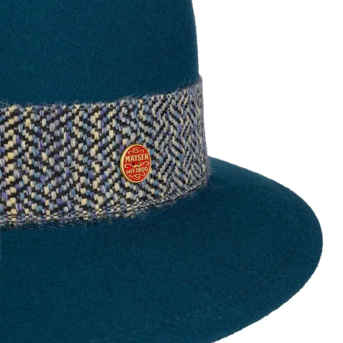 Women Felt Hats Mayser Jule Soft Wool Women039s Hat Blue