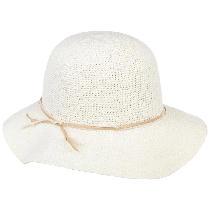 Women Floppy Hats Mayser Brigitta Panama Hat Cream White