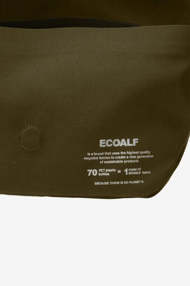 Women Green Bonded Shoulder Bag Ecoalf Handbags