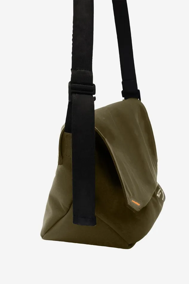 Women Green Bonded Shoulder Bag Ecoalf Handbags