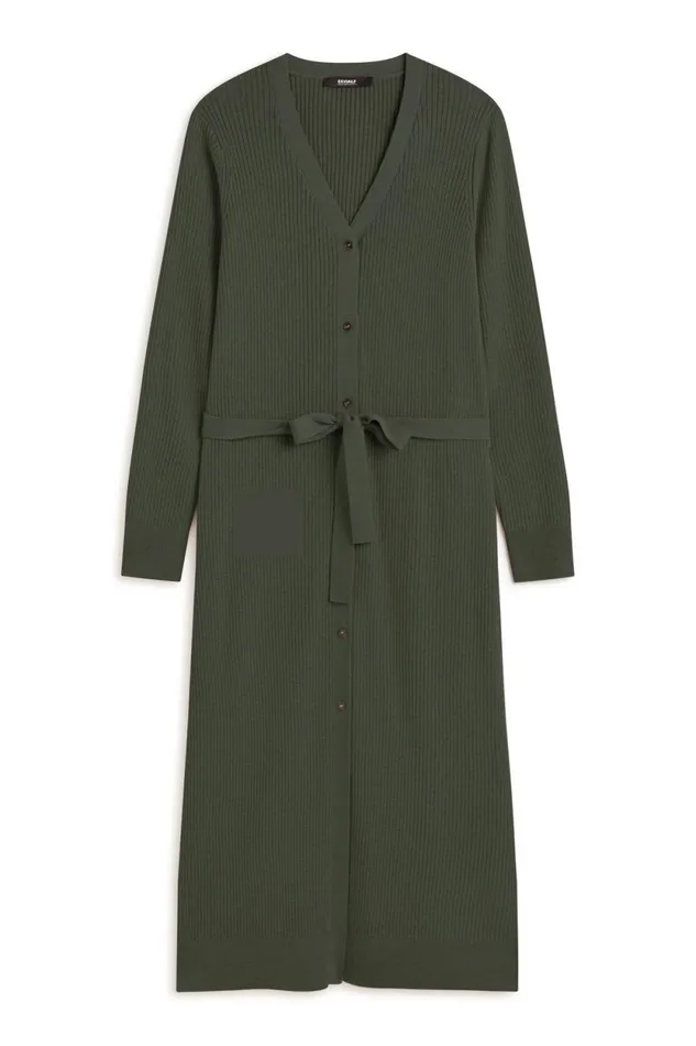 Women Green Romero Dress Ecoalf Knitwear