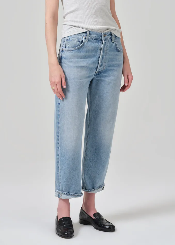 Women Jeans Citizens Of Humanity Dahlia Bow Leg Baby Roll In Ribbon
