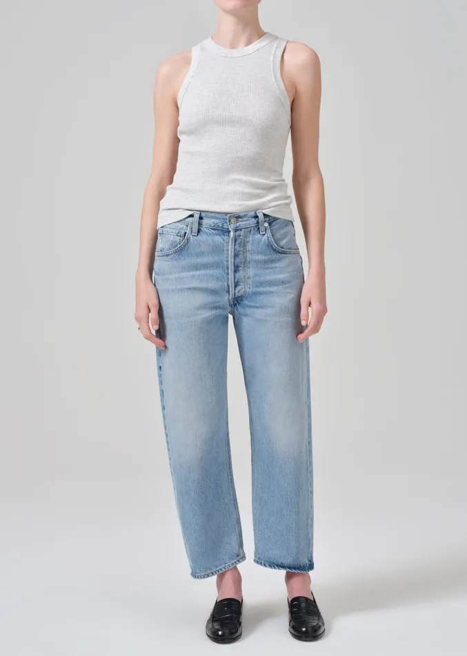 Women Jeans Citizens Of Humanity Dahlia Bow Leg Baby Roll In Ribbon