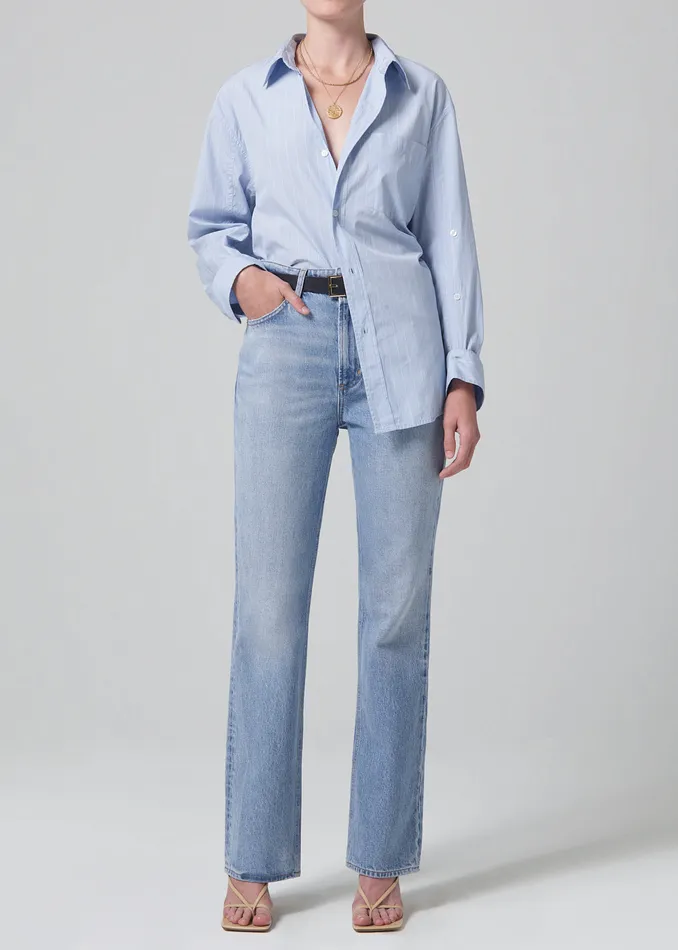 Women Jeans Citizens Of Humanity Zurie Straight In Carousel