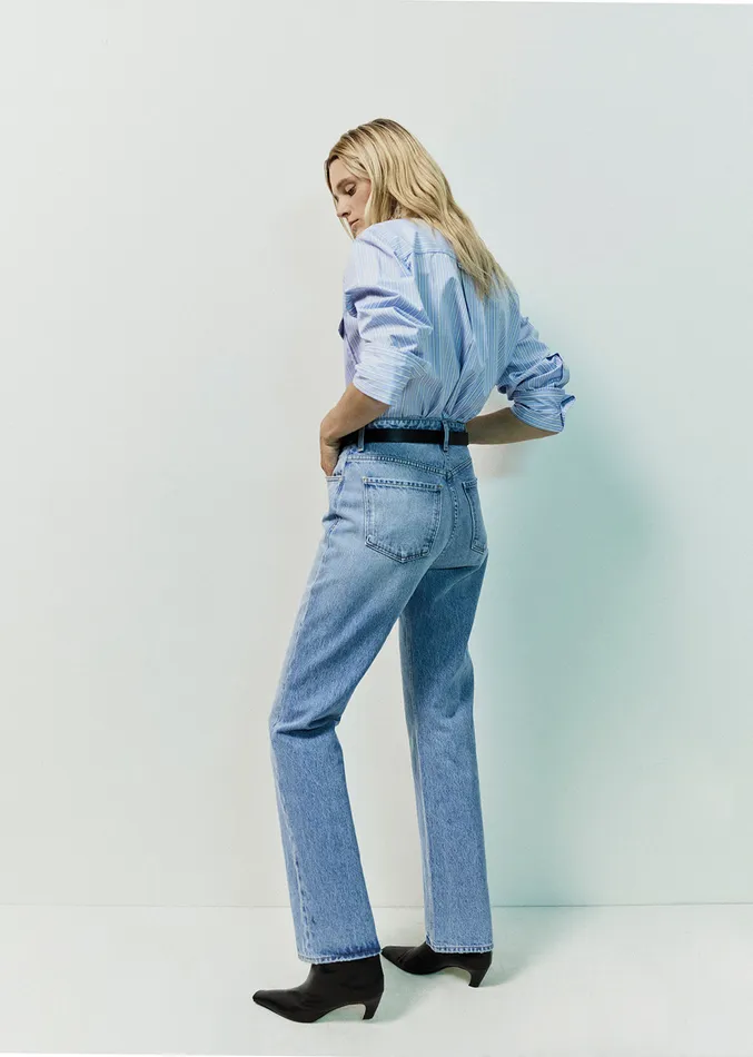 Women Jeans Citizens Of Humanity Zurie Straight In Carousel