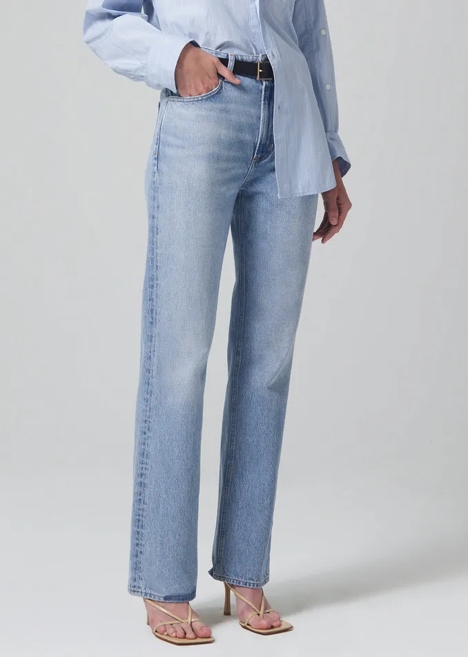 Women Jeans Citizens Of Humanity Zurie Straight In Carousel