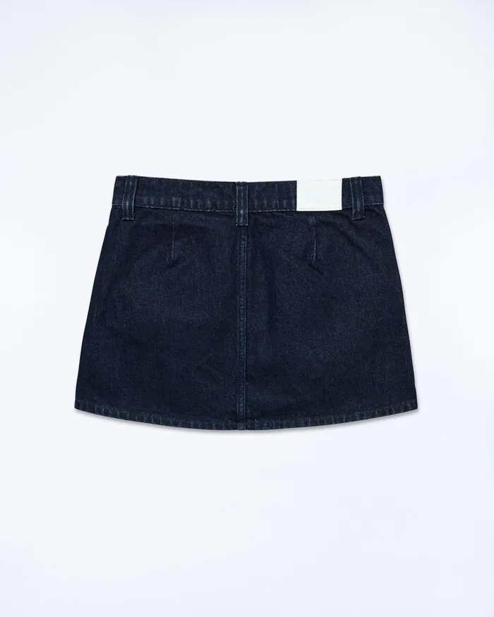 Women Jeans From Future Mini Cargo Skirt Natural