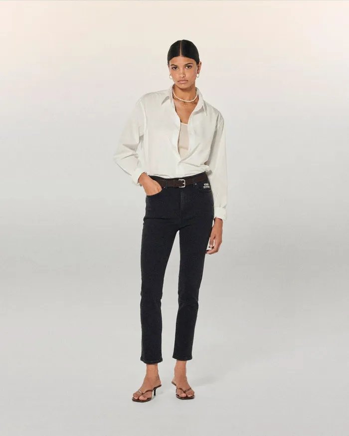 Women Jeans From Future Slim Fit Johnny Jeans Black