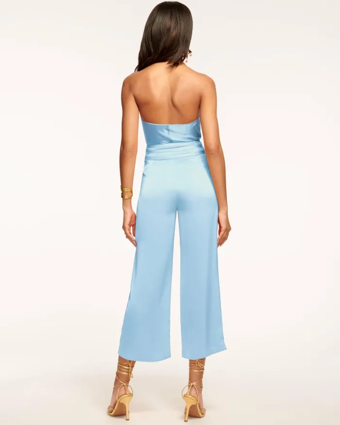 Women Joss Cropped Wide Leg Pant Black Ramy Brook Pants