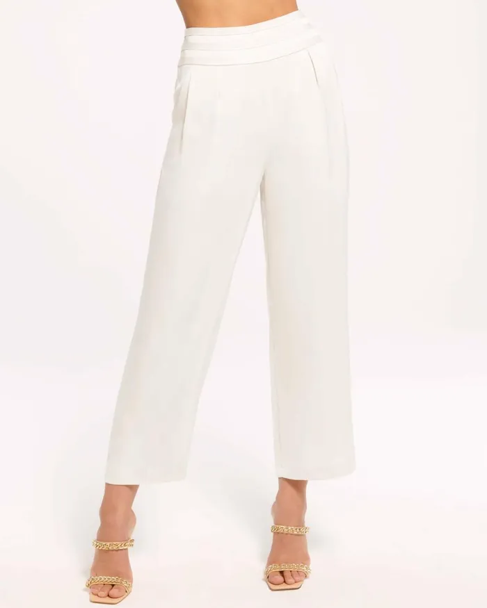 Women Joss Cropped Wide Leg Pant Black Ramy Brook Pants