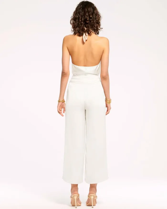 Women Joss Cropped Wide Leg Pant Black Ramy Brook Pants