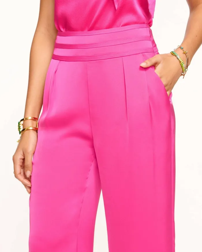 Women Joss Cropped Wide Leg Pant Black Ramy Brook Pants