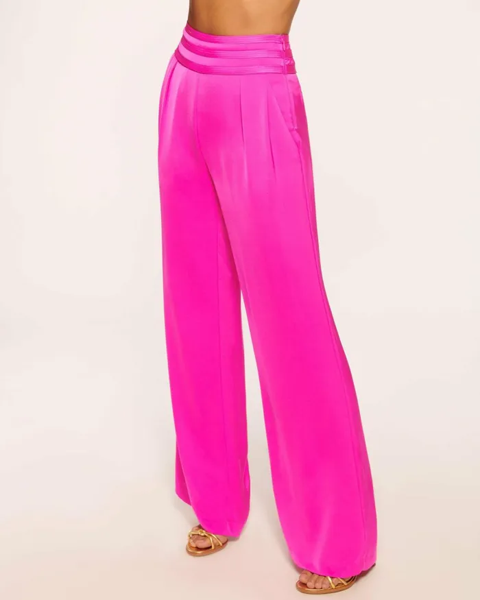 Women Joss Wide Leg Pant Ivory Ramy Brook Pants