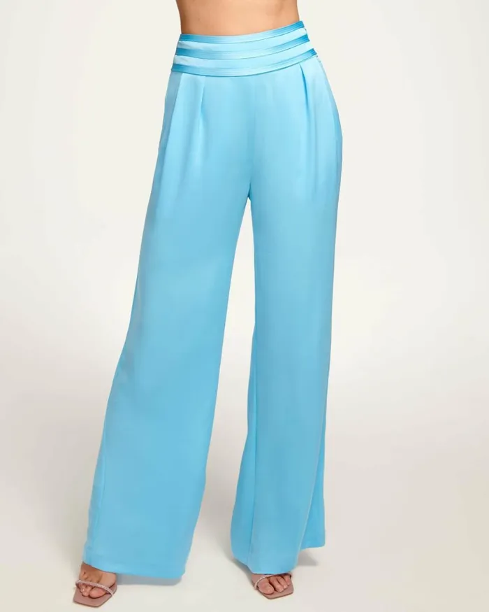 Women Joss Wide Leg Pant Ivory Ramy Brook Pants Women Joss Wide Leg Pant Ivory Ramy Brook Pants