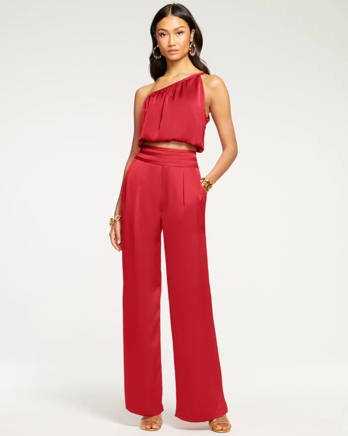 Women Joss Wide Leg Pant Ivory Ramy Brook Pants Women Joss Wide Leg Pant Ivory Ramy Brook Pants