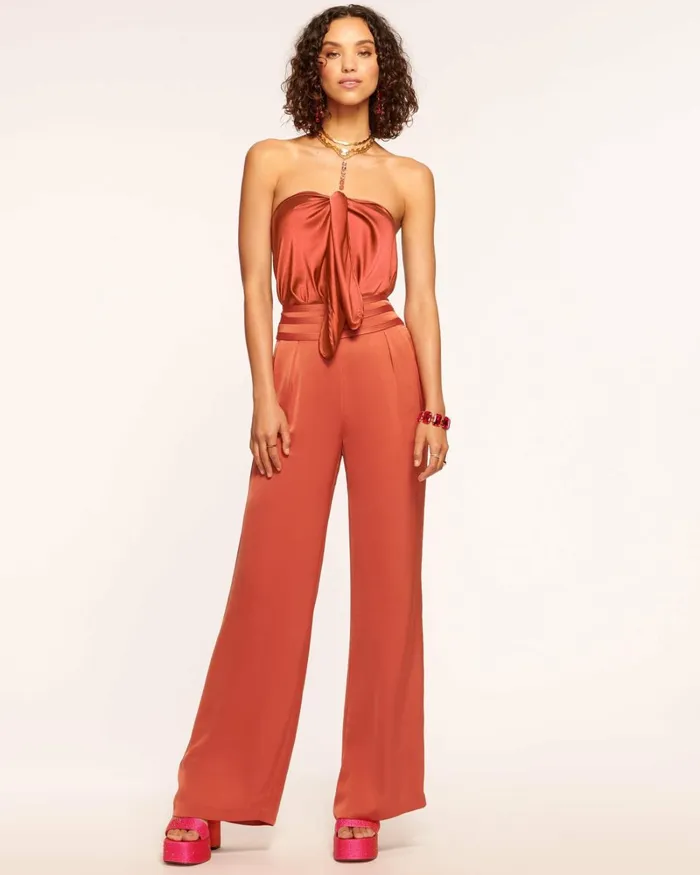 Women Joss Wide Leg Pant Ivory Ramy Brook Pants Women Joss Wide Leg Pant Ivory Ramy Brook Pants