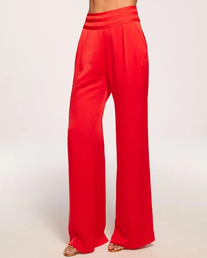 Women Joss Wide Leg Pant Ivory Ramy Brook Pants Women Joss Wide Leg Pant Ivory Ramy Brook Pants