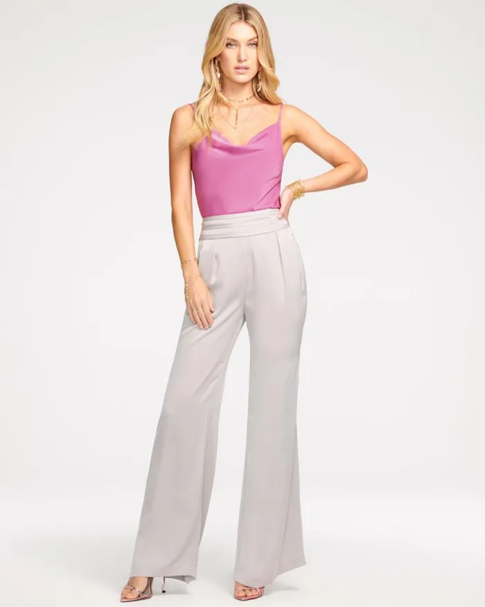 Women Joss Wide Leg Pant Ivory Ramy Brook Pants Women Joss Wide Leg Pant Ivory Ramy Brook Pants