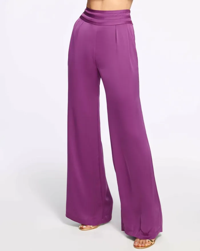 Women Joss Wide Leg Pant Ivory Ramy Brook Pants Women Joss Wide Leg Pant Ivory Ramy Brook Pants