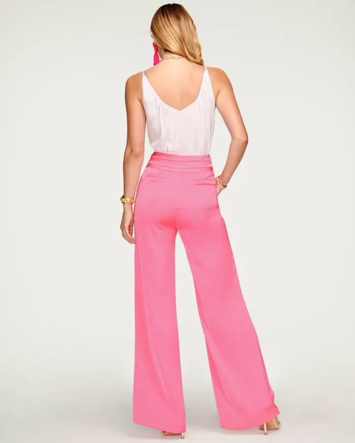Women Joss Wide Leg Pant Ivory Ramy Brook Pants Women Joss Wide Leg Pant Ivory Ramy Brook Pants