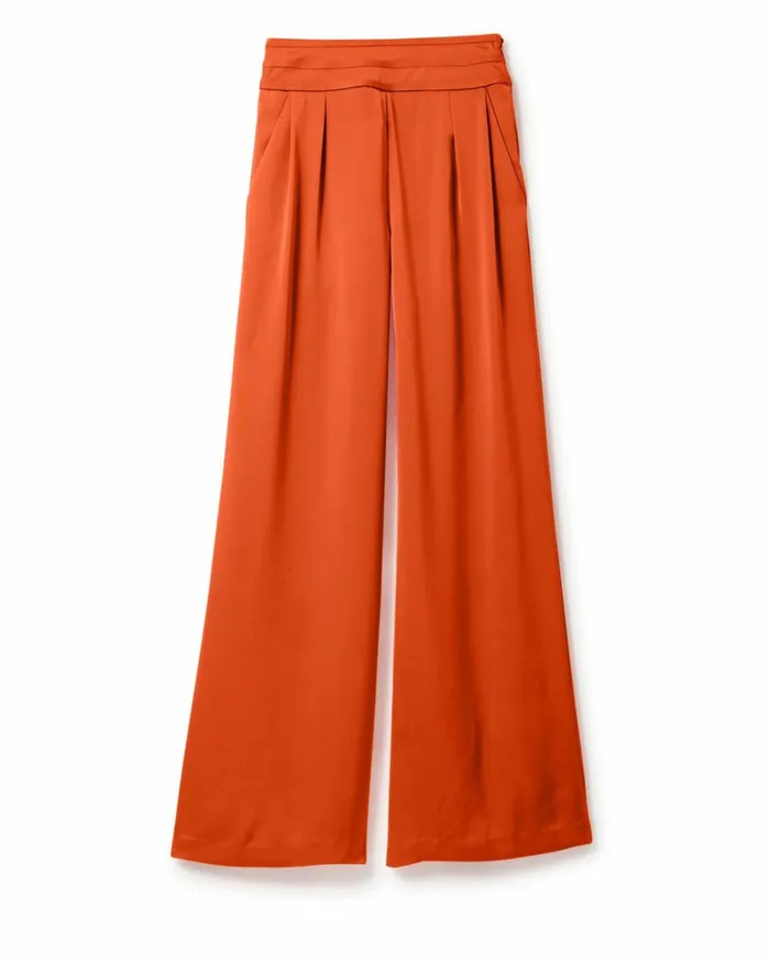 Women Joss Wide Leg Pant Ivory Ramy Brook Pants Women Joss Wide Leg Pant Ivory Ramy Brook Pants