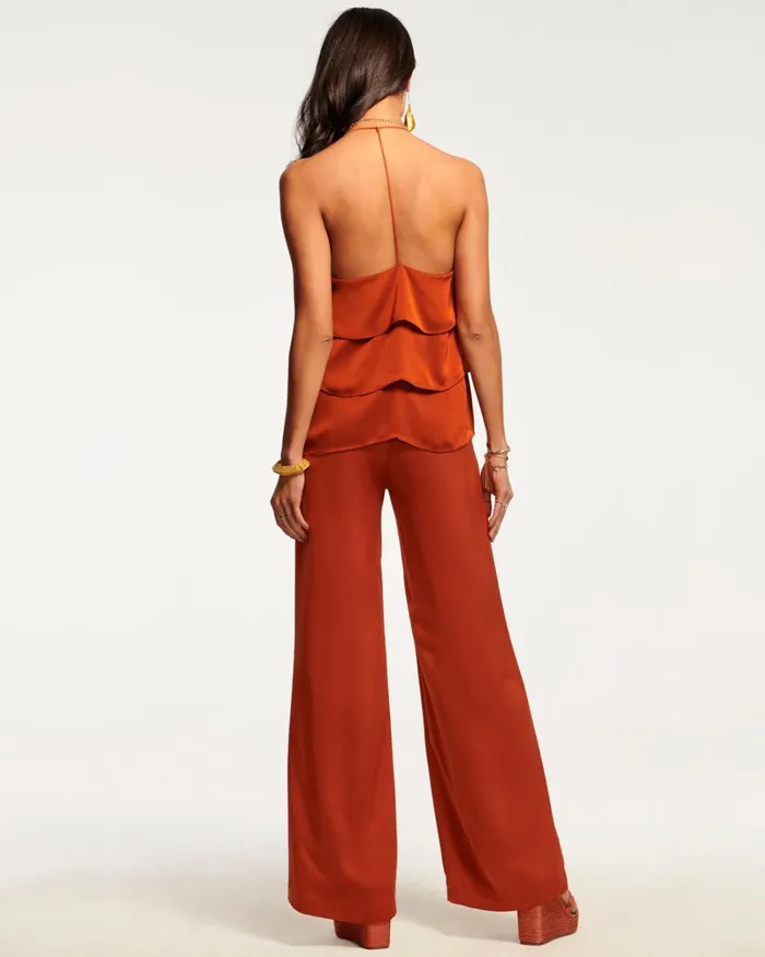 Women Joss Wide Leg Pant Ivory Ramy Brook Pants Women Joss Wide Leg Pant Ivory Ramy Brook Pants